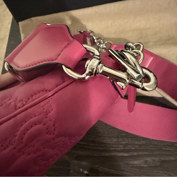 Gucci Matelasse Pink Quilted Crossbody Bag retail $3500 - Picture 11 of 16